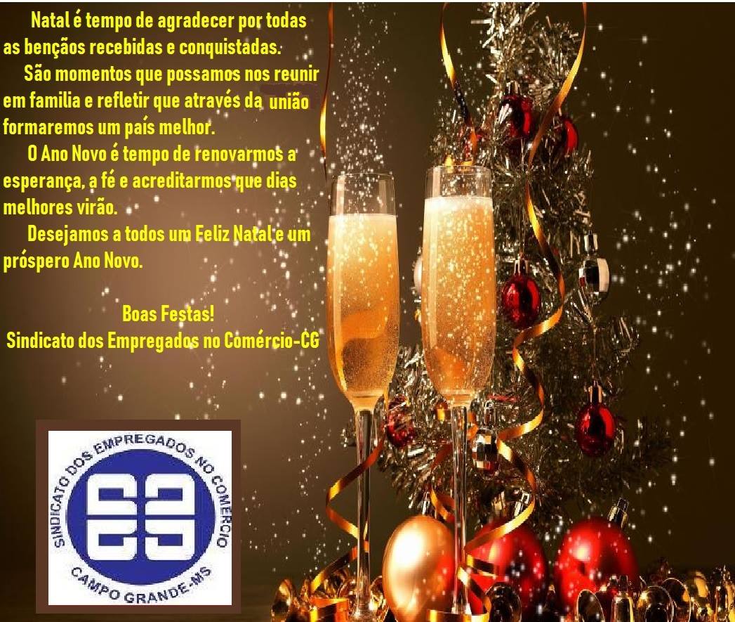 Mensagem de Natal e Ano Novo - Notícias - SEC - Campo Grande Mensagem de Natal e Ano Novo - Notícias - SEC - Campo Grande